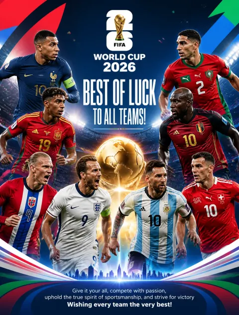 World Cup Stars Shine Together