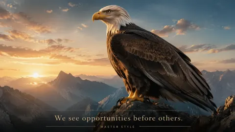 Visionary Eagle Dawn