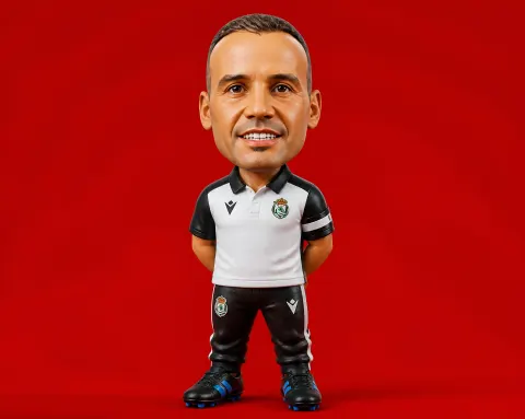 Chibi 3D Soccer Star Figurine