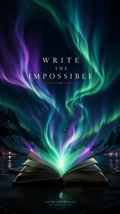 Aurora Stationery Ad Poster