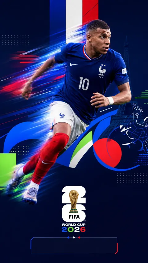 France FIFA 2026 Dynamic Poster