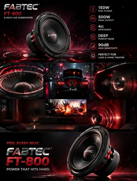 FABTEC Subwoofer 3D Commercial
