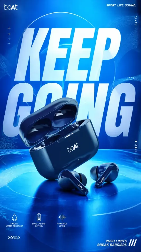 Keep Going Sports Earbuds