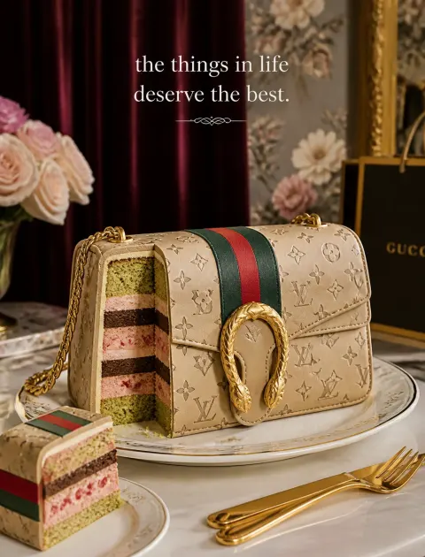 Designer Handbag Cake Masterpiece