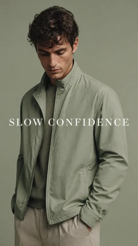 Premium Sage Green Fashion Editorial