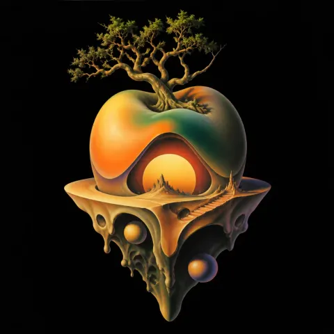 Retro Surreal Floating Object Art