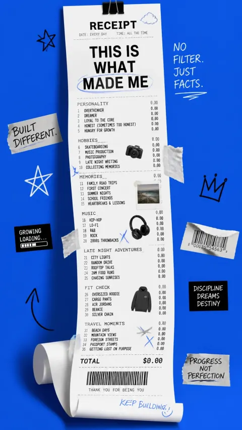 Receipt of Life Identity Poster