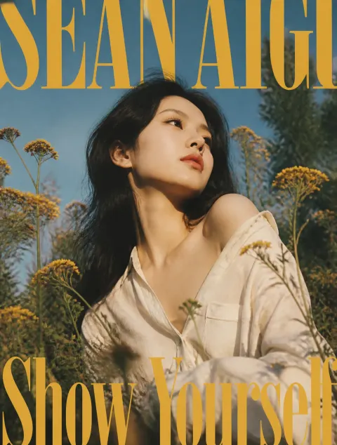 Wildflower Editorial Fashion Portrait