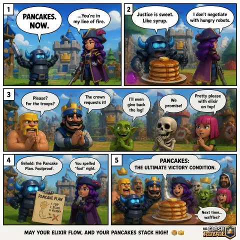 Clash Royale Humorous Comic