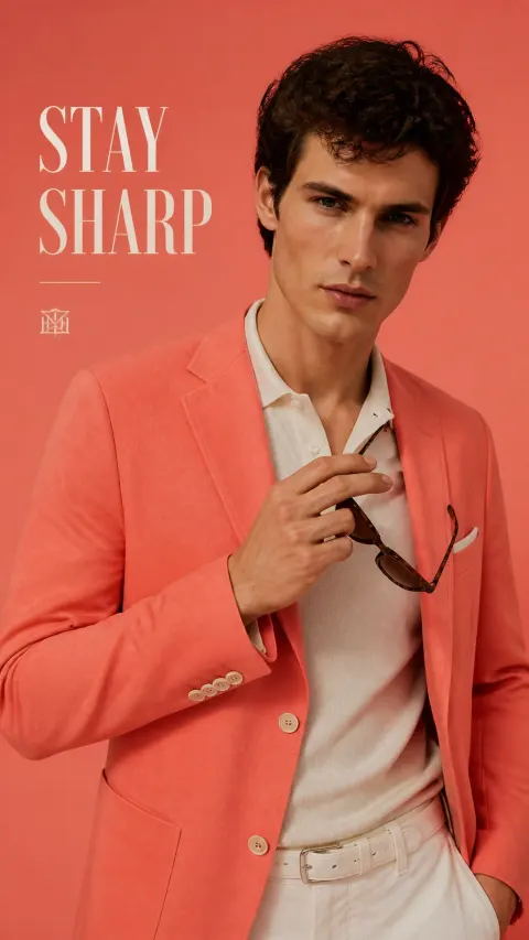 Stay Sharp Coral Editorial