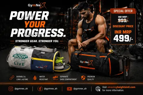 GymNeX Power Your Progress Ad