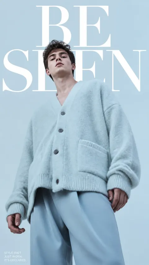 Ice Blue Luxury Editorial