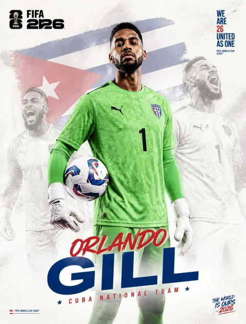 Orlando Gill FIFA 2026 Poster