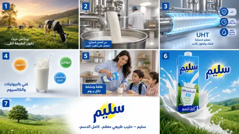 Salim UHT Milk Storyboard Concept