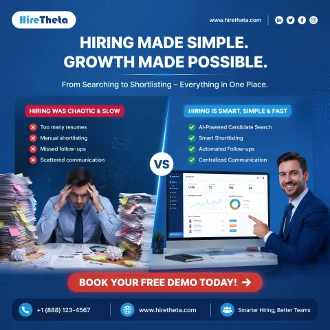 AI Recruitment Platform Social Post