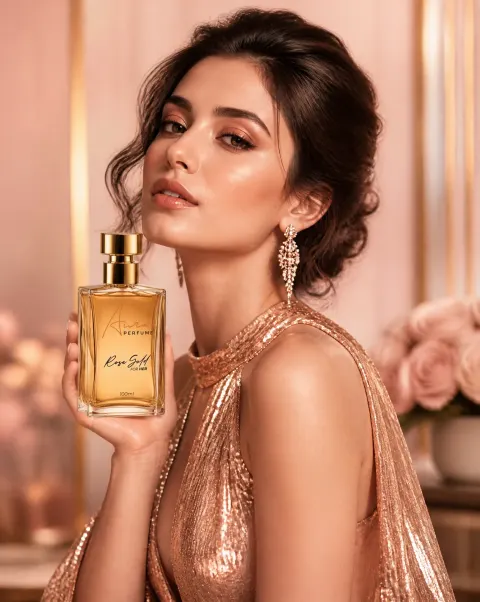 Luxury Perfume Fashion Campaign