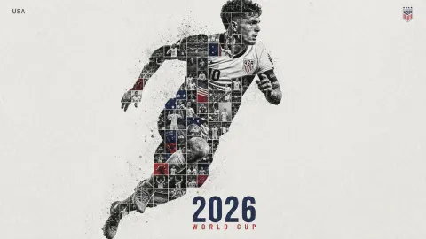USA World Cup Tribute Poster Design