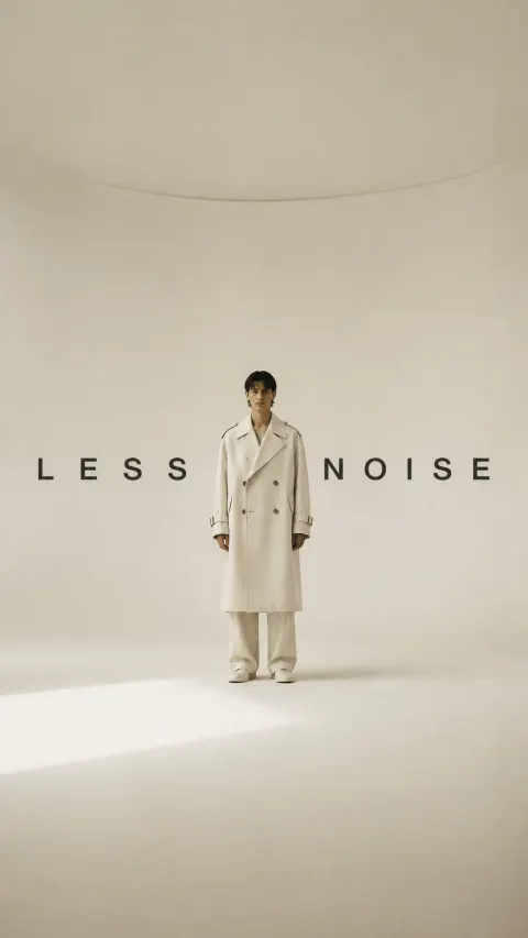 Silent Luxury Trench Editorial
