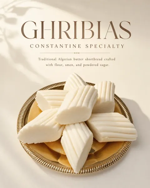Premium Algerian Ghribia Editorial Ad