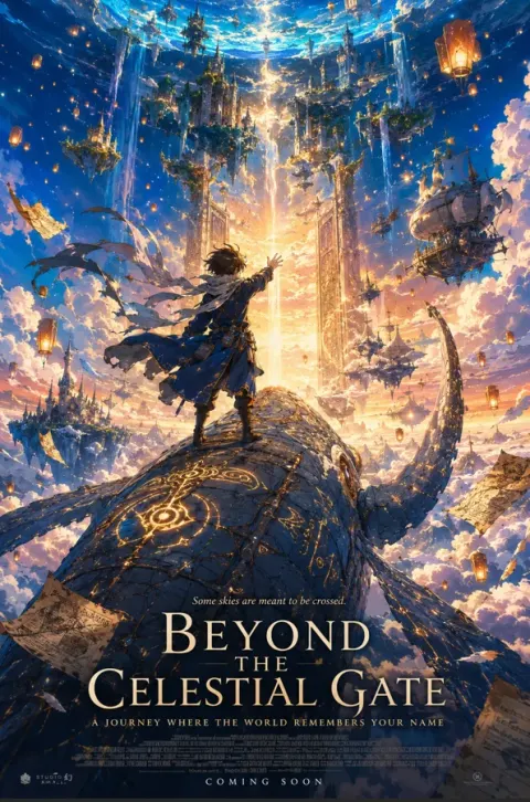 Breathtaking Anime Fantasy Poster Art