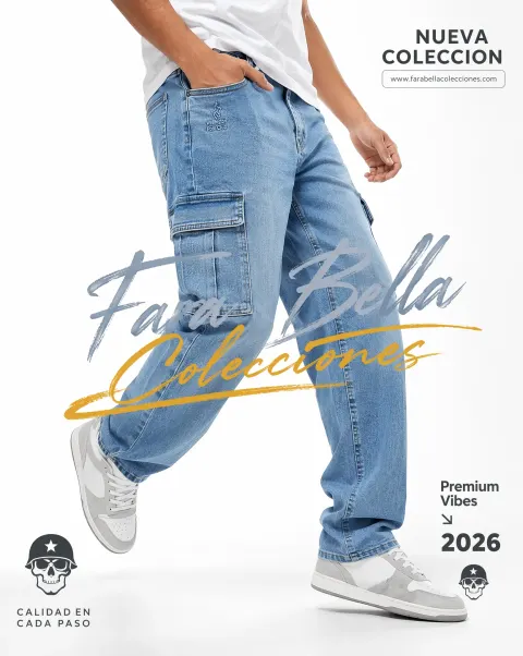 Urban Cargo Denim Fashion Ad