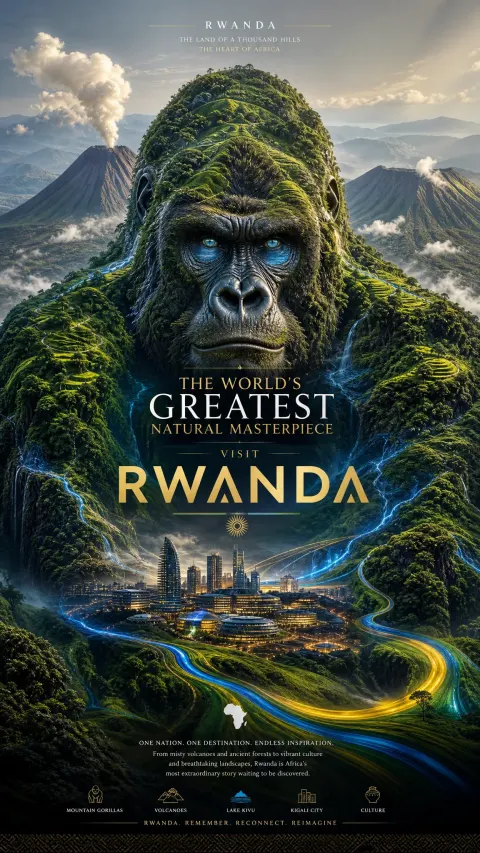 Rwanda Gorilla Masterpiece