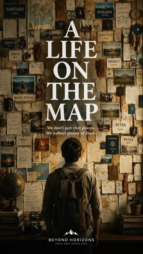 A Life On The Map Poster