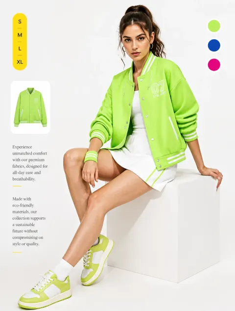 Neon Green Fashion Commercial