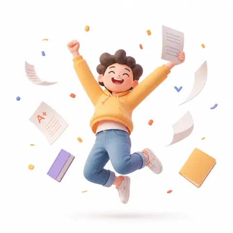 3D Celebration Icon Design