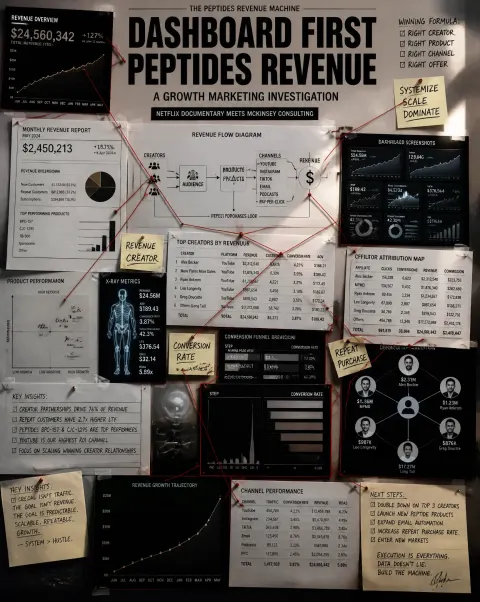 Peptides Revenue Machine Investigation
