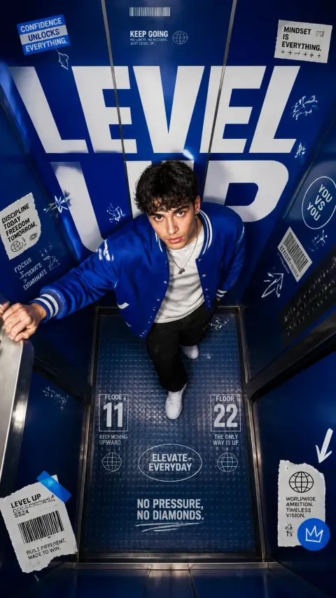 Elevator Streetwear Editorial Poster