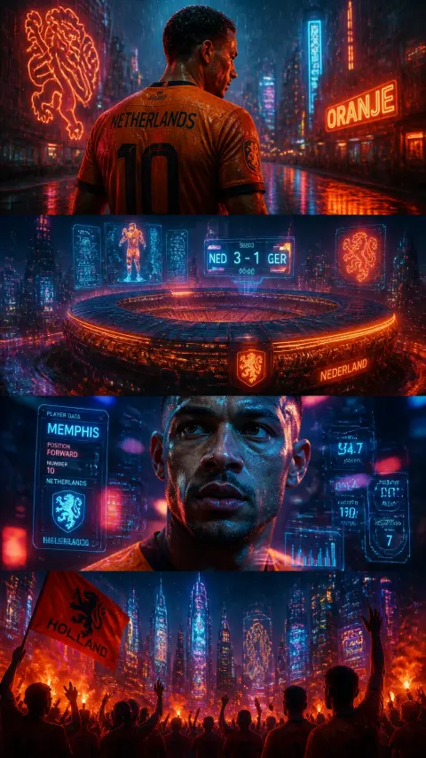 Netherlands Cyberpunk Neon Vision