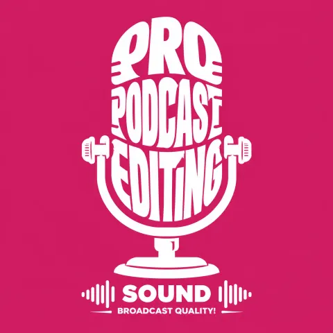 Retro Mic Typography Art
