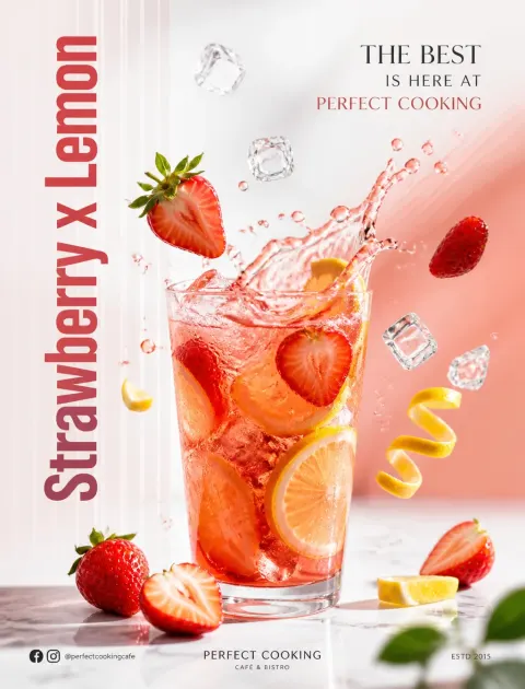 Strawberry Lemon Luxury Splash
