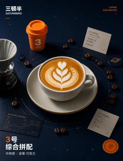 Saturnbird Coffee Space Visual