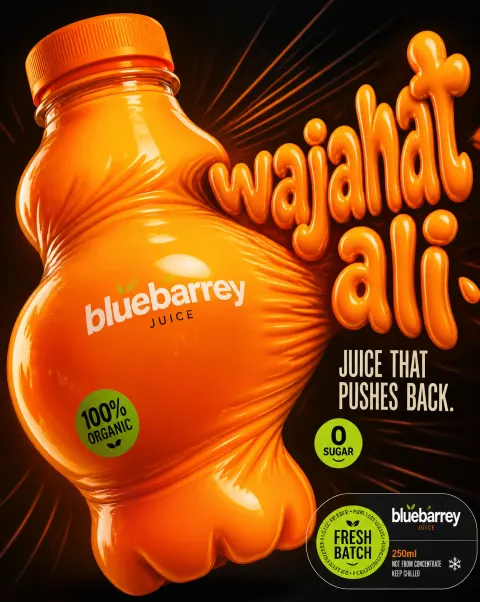 Squeezed Juice Surreal Poster