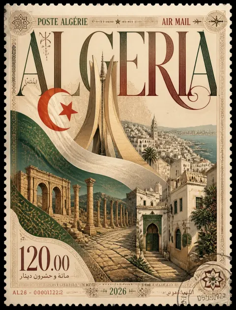 Algeria Premium Collectible Stamp Art