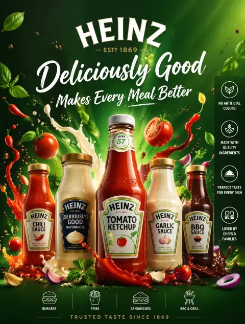 Heinz Luxury Condiment Campaign