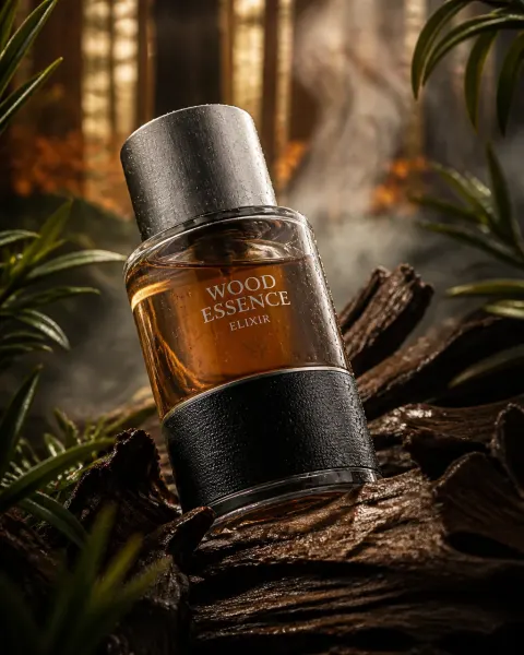 Luxury Oud Fragrance Visual