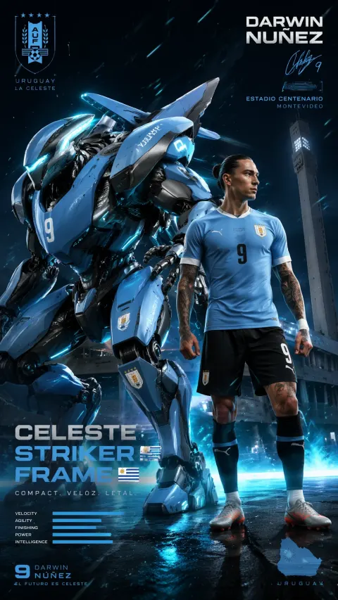 Nunez Celeste Mech Poster Art