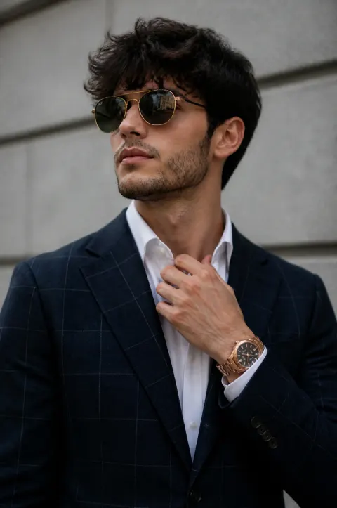 Dapper Man Editorial Portrait