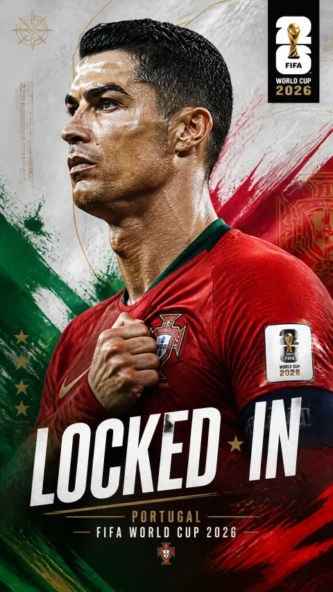 World Cup 2026 Locked In Poster