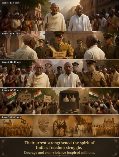 Gandhi Patel Arrest
