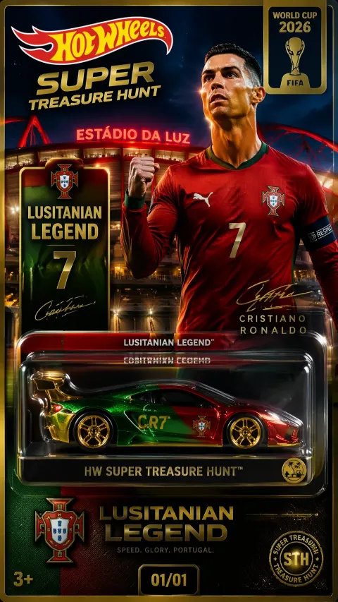Ronaldo Hot Wheels Treasure Hunt