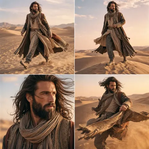 Luxury Desert Fashion Editorial
