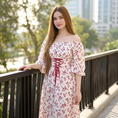 Golden Hour Fashion Portrait