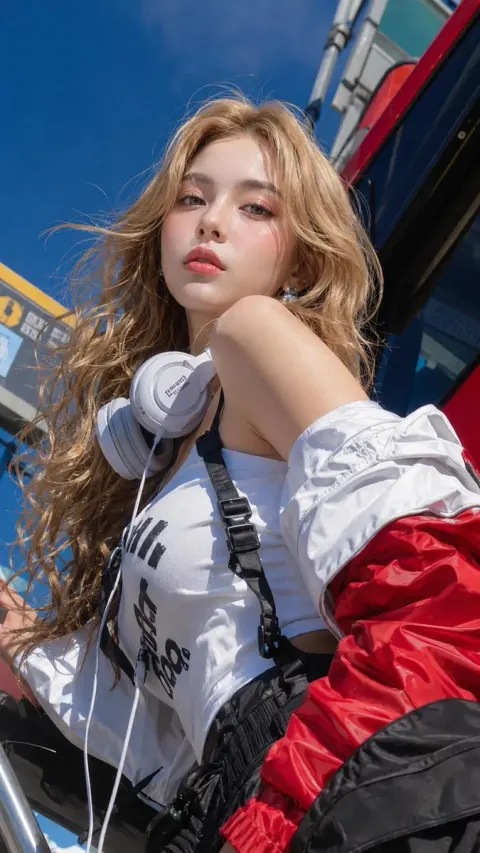 Urban Street Fashion Portrait
