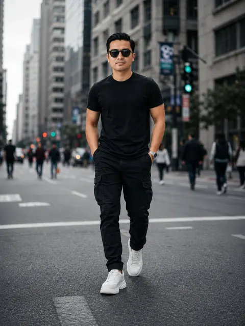 Urban Street Fashion Portrait
