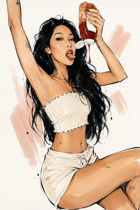 Photo to Fashion Illustration