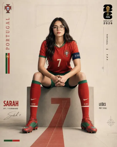 Portugal World Cup 2026 Poster